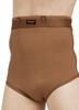 Dermapress High Waisted Abdomen Shapewear for Men | Micropoly Fabric | Tummy Tucker | Waist Slimmer | Abdomen and Waist Compression Panty (Brown, 5XL) view 3
