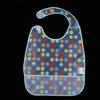 wowobjects Waterproof Adult Mealtime Clothes Protector Bib Dining Aid 42 X 35Cm Blue view 2