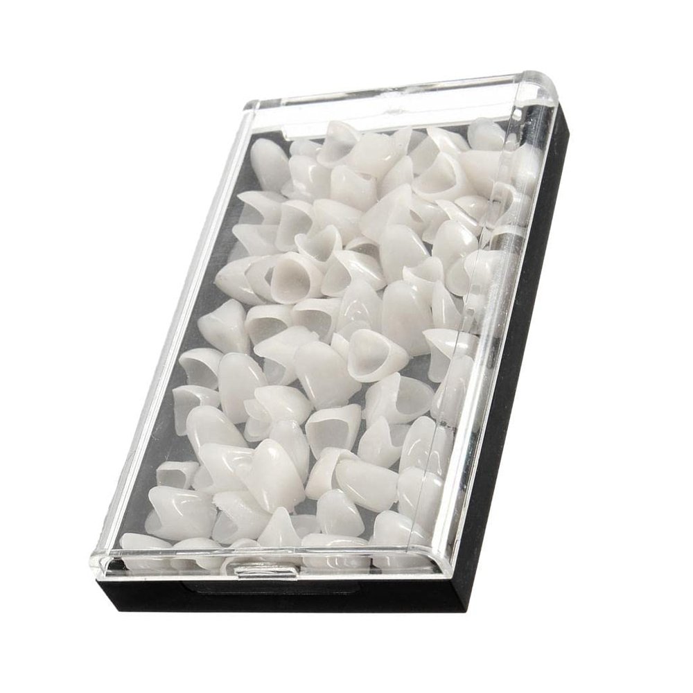 NavaFresh Basics 70 Pieces Dental Temporary Crown Veneers Anteriors Front Resin Teeth