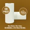 Imvelo 2 Ply Kitchen Towel | 120 Pulls per Roll | OBA Free & Safe to Skin | Highly Absorbent | Food - Safe Kitchen Tissue Roll | White Tissue Papers for Kitchen use view 2