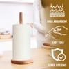 Imvelo 2 Ply Kitchen Towel | 120 Pulls per Roll | OBA Free & Safe to Skin | Highly Absorbent | Food - Safe Kitchen Tissue Roll | White Tissue Papers for Kitchen use view 3