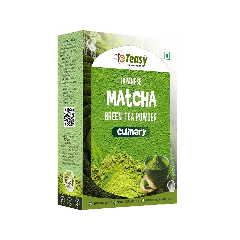 ETEASY Matcha Green Tea CULINARY Premium Grade Japanese Immunity Booster Improve Metabolism powder (150 Gram)