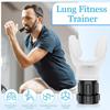 Refize Lung Trainer & Jaw Exerciser | Breathing & Fitness Equipment for Gym & Running | Easy-to-Clean | Enhance Respiratory Strength & Sports Fitness | for Men & Women. (White) view 2