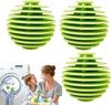 KNB SELLING (3Pieces) Laundry Balls for Dryer, Scrubber Balls, Pack of 3 Washing Balls, Efficient Laundry Washing Balls Against Tangles, Anti-Static Laundry Balls for Washing Machine-Multicolor view 1