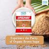 Natureland Organics Brown Sugar 1 Kg - Organic Sugar (Pack of 2) view 4