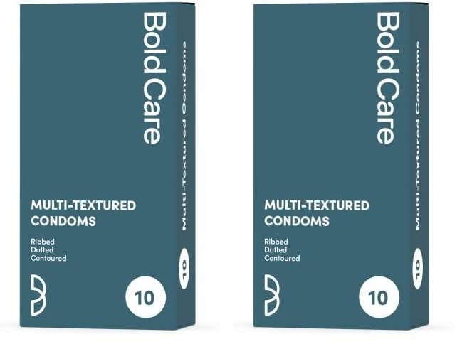 Bold Care Multi-textured Condoms (Pack of 2)