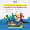 247 NUTRITION Max Boost Capsules | Supercharge Athletic Performance | Extreme Energy Supplement for Running, Cycling and Swimming | Recovery Supplement (60 Capsules) view 3