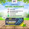 247 NUTRITION Max Boost Capsules | Supercharge Athletic Performance | Extreme Energy Supplement for Running, Cycling and Swimming | Recovery Supplement (60 Capsules) view 4