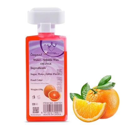 Cartridge hair removal wax roll on depilatory soft wax liposoluble warm roller (01, Orange)