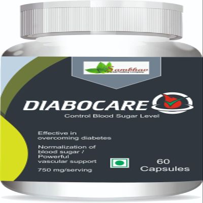 Sambhav Herbal Diabocare Ayurvedic Capsules with Karela, Jamun & Gudmar for Blood Sugar Support, 60 Capsules | 1 Month Diabetes Care.