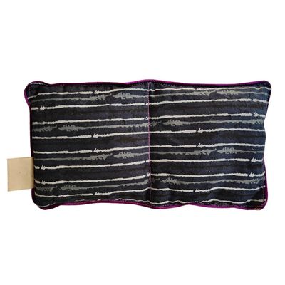 SochGreen Herbal Reusable Hot & Cold Cotton Bag for Period Pain Relief | Multipurpose, Natural & Organic | Muscle Relief for Neck, Back, Shoulders, Waist & Arms | 5 x 10 Inches, Pack of 1 (Purple stripes)