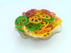 advancedestore colourfulwheelColorful Mix Fryums, Flower papad, Ready to Fry Papad Snacks, Flower fryums - 250 Gm (Full Size) view 1