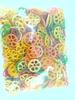 advancedestore Colorful Wheel Mix Fryums, Flower Papad, Ready-to-Fry Papad Snacks, Flower Fryums - 400g (Full Size) view 1