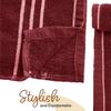 Home Plus Studio Super Soft 100% Cotton Hand Towels Set for Gym and Workout, Soft, Absorbent, Towel Combo, Quick Dry, 150 GSM, 40X60 CM (Multicolor, Pack of 4) view 4