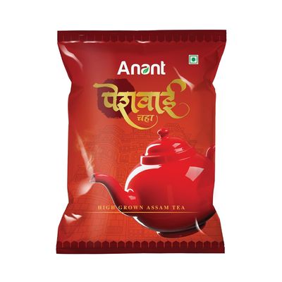 Anant High Grown Assam Tea Peshwai | Bold Flavor & Rich Aroma Black Tea | Perfect for Milk Tea & Black Tea Lovers | 250g Pack