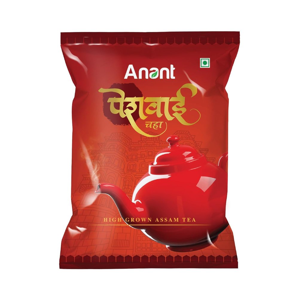 Anant High Grown Assam Tea Peshwai | Bold Flavor & Rich Aroma Black Tea | Perfect for Milk Tea & Black Tea Lovers | 250g Pack