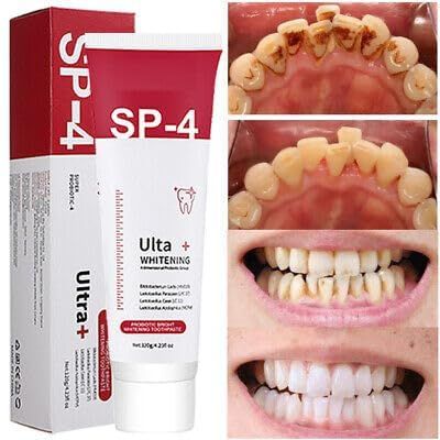 Bendist Export SP 4 Ultra Brightening Toothpaste Advanced Whitening Formula for Stain Removal and Enamel Protection 50g Fresh Mint (PACK OF_1)