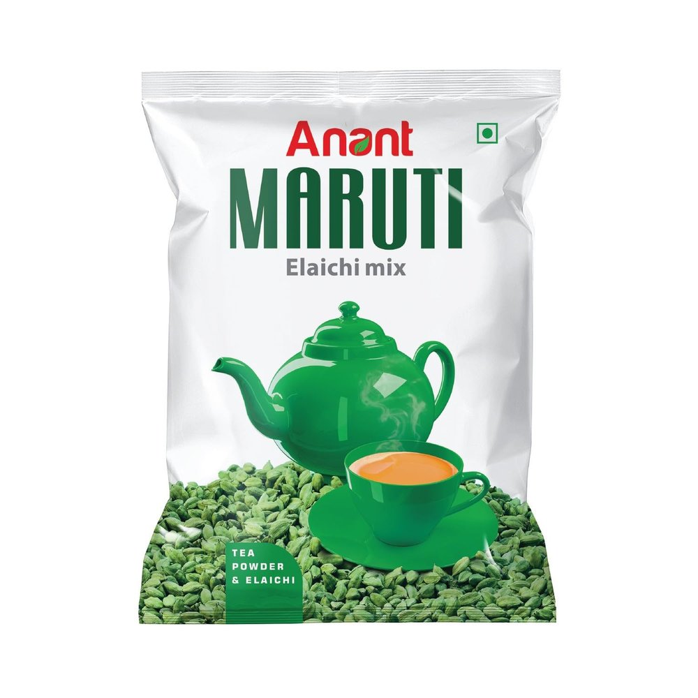 Anant Elaichi Tea Mix | Black Tea Blended with Aromatic Cardamom | Bold Flavor for Refreshing Milk Chai | 250g Pack