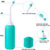 NIYANETAIL 500ML Plastic Retractable Handheld Bidet  Portable Antislip Bidet with Angled Nozzle Spray & Travel Bag (Green)  Easy to Use & Clean view 2