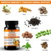 JNKB PURE immunity booster ayurvedic Giloy Capsules for Men & Women Herbal Supplements |Blood Purification and Antioxidant Properties| Natural Giloy & Haldi Contents Formula for Helps to Boost Immunity - 60 Tablet view 4