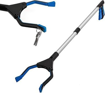 Convenient Grabber Reacher Tool - Foldable Reacher Grabber Pickup Tool - Garbage Trash Picker for Litter - 80CM Claw Grabber Pickup Tool - Grabber Pick Up Tool Assistive Device for Elderly