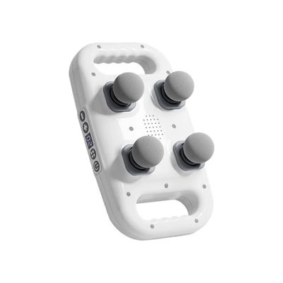 4-Head Massage Gun Deep Tissue Pro | Percussion Massager Gun 20 & 6 Massage Modes | Timing Full Body Massager for Pain Relief | Back, Legs, Neck