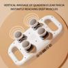 4-Head Massage Gun Deep Tissue Pro | Percussion Massager Gun 20 & 6 Massage Modes | Timing Full Body Massager for Pain Relief | Back, Legs, Neck view 3