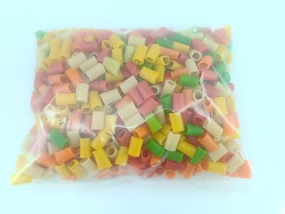 advancedestore Colorful Crunchy multicolour ring Shaped Fryums Ready to Fry | Papad Ready to Fry | Snack Ready to Fry 250 gram