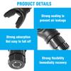 Wowobjects Lung Capacity Training Device, Adjustable Resistance Lung Exerciser & Expander for Enhanced Vital Capacity, Breathing Fitness Device | Black view 4