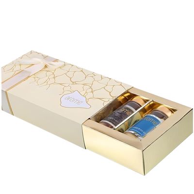 Arome Premium 4 Dry Fruit Gift Box 450 gm Containing Peri Peri Almonds Pudina Cashew Blueberry Raisins and Gulkand Masala Perfect for Snacking (Beige)