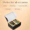 Arome Premium Mini Marble Dry Fruit Gift Box 200 gm Containing Barbeque Almonds & Paan Masala Raisins Perfect for Snacking (Brown) view 4