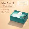 Arome Premium Mini Marble Dry Fruit Gift Box 200 gm Containing Barbeque Almonds & Paan Masala Raisins Perfect for Snacking (Green) view 2