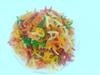 advancedestore Learning Alphabet Snack/Tasty Papad Fryums Ready to Fry 450 Grams/Multi Coloured Alphabet Snacks - Multi Coloured Fryums - Raw - Vadiyalu-400g view 4