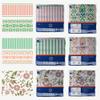 Claret 2-Ply Printed Table Napkins, Multi Design and Colors, 50 Sheets per Pack, 3 Packs, 30x30 cm - Soft, Absorbent, Napkins for Daily Use, Dining, Parties, Events and Special Occasions view 3