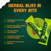 HERBI MAGIC Snack Bars Pack of 10, 2.6g Protein Per Serve, 18 Herbs with Almond, Peanut, Holy Basil & Inknut, Plant-Based, Sugar-Free Protein Bars for Quick Breakfast, Running, Workouts & Travel view 4