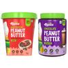 ALPINO High Protein Chocolate Peanut Butter Crisp & Smooth 2kg (Pack of 2) - Roasted Peanuts, Chocolate Paste, Brown Sugar & Sea Salt - 30g Protein, Gluten-Free, Plant-Based view 1