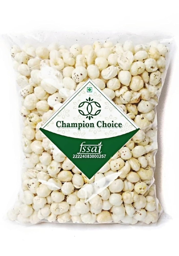 Champion Choice Jumbo Handpicked Lotus Seeds/Fox Nuts Big Size Phool Makhana | No added artificial flavours | No added preservatives | Organic Makhana Fox Nut | Premium Puffed Kernels | 1 kg