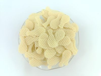 advancedestore Fgryum Snacks Dried Bat Shape Lays Chips Papad Fryums Ready to Fry Papad/ 3D Fryums snacks Ready to Fry 400