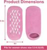 ABTER-Anti Crack Half-LengthSPA GEL SOCKS Foot Protector Moisturizing Socks for Men & Women Heel Pain Relief Crack Repair, Natural Oil & Vitamin E Gel Socks Foot-Care for Dry Cracked Feet- Multicolour (MULTICOLOUR, FREE SIZE) view 3