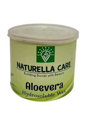 Aloevera Hydrosoluble Wax Powder for Hair Removal | Organic Painless Waxing Powder | Smooth Skin at Home | All Skin Types | 600 g