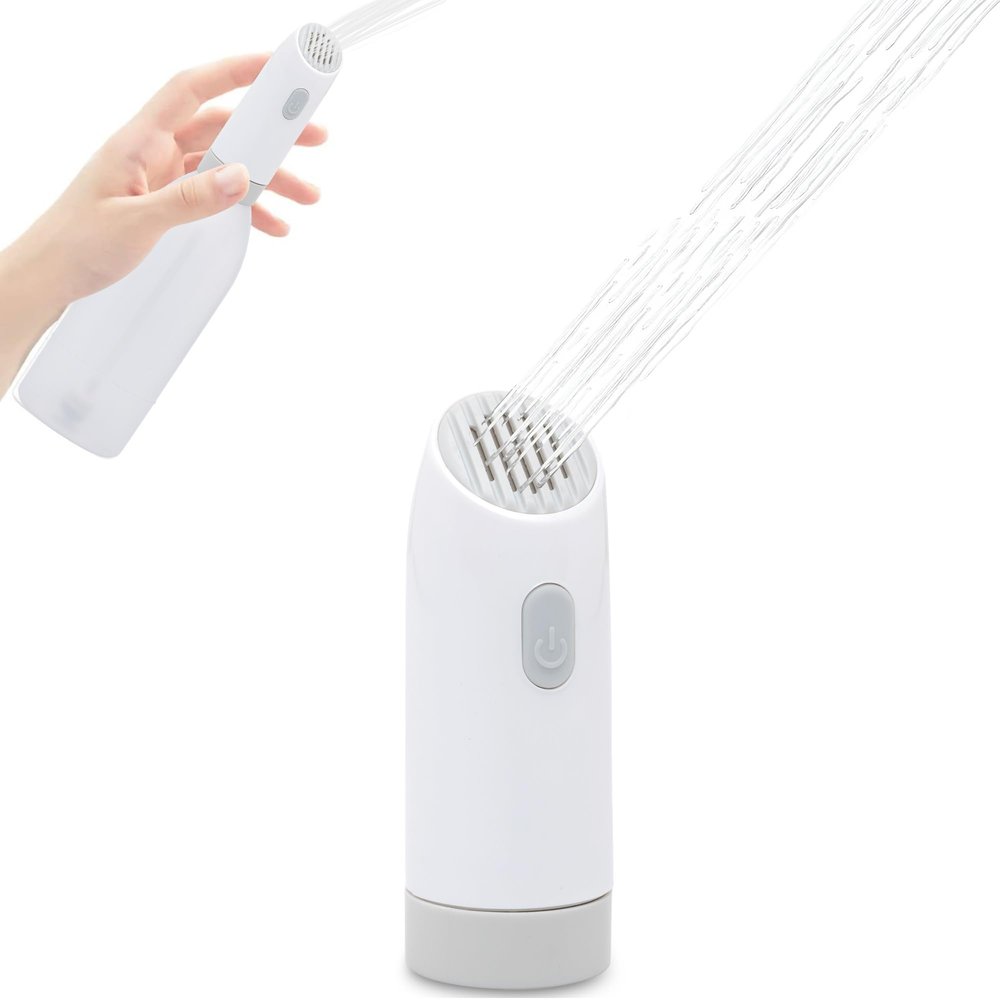 Feelon Portable Travel Jet Spray, 400ml Rechargeable IPX7 Waterproof Portable Bidet for Travel, Men and Women Hygiene Cleaning, Postpartum & Baby Care, Hemmoroid Treatmentt
