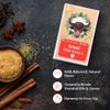 Aarin's Amrittulya Irani Chai Masala A Blend of 11 Assorted Spices Predominantly Saffron to Give A Kick Flavour to Your Tea - 100 Grams view 4
