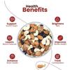 Nature Viibe Premium Healthy Nutmix,Cashew, Almond,Green Raisin,Black Raisin, Dates,Healthy Gift Hamper for Every Occasion,Fresh and Healthy Dry Fruits Snacks (1 Kg) view 3
