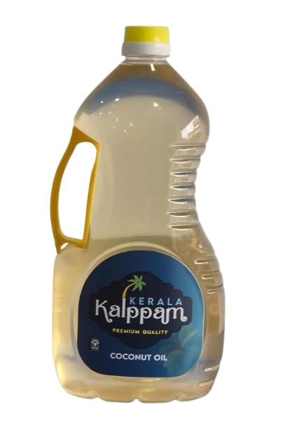 100% Pure Coconut Oil, Natural, Handpicked Sundried Coconuts, Multipurpose (2 L)