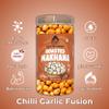 Ajji's Nut Magic Roasted Makhana Chilli Garlic Fusion | Flavored Healthy & Crunchy Snacks | Puffed Kernels Fresh Fox Nuts, Ready to Eat | Roasted Flavored Makhana Mix lotus seeds | Savory Snack, Crunchy & Flavorful (Pack of 1)-70g view 4
