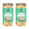 Ajji's Nut Magic Roasted Makhana Cream & Onion Delight | Flavored Healthy & Crunchy Snacks | Puffed Kernels Fresh Fox Nuts, Ready to Eat | Roasted Flavored Makhana Mix lotus seeds | avory Snack, Crunchy & Flavorful (Pack of 2)-140g view 1
