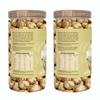 Ajji's Nut Magic Roasted Makhana Salt & Pepper Delight | Flavored Healthy & Crunchy Snacks | Puffed Kernels Fresh Fox Nuts, Ready to Eat | Roasted Flavored Makhana Mix lotus seeds | Savory Snack, Crunchy & Flavorful (Pack of 2)-140g view 2