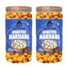 Ajji's Nut Magic Roasted Makhana | Magic Masala Flavored Healthy & Crunchy Snacks | Puffed Kernels Fresh Fox Nuts, Ready to Eat | Roasted Flavored Makhana Mix lotus seeds | Savory Snack, Crunchy & Flavorful (Pack of 2)-140g view 1