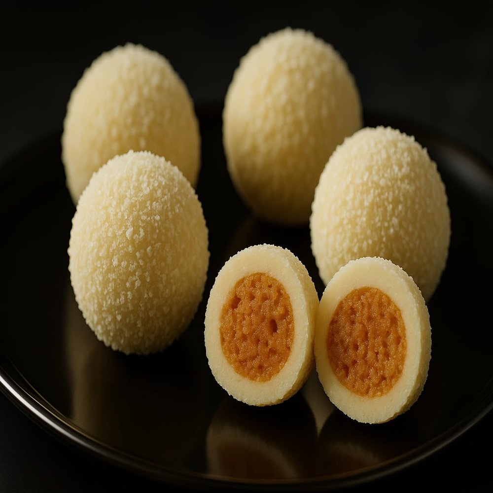 BANGLARMISTI Kheerkadam | Authentic Traditional Bengali Sweets, Mawa & Kheer Coated Sweet & Juicy Delightful Balls, 12 Pieces, Freshly Delivered from Kolkata