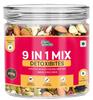 QuicSnacks 9 in 1 Mix Detoxibites Seeds | Nuts and Seed Mixes | Mixed Dry Fruits for Eating | Crunchy and Flavorful Snack | Trail Mix | Rich in Omega-3 | Improve Heart Health and Circulation (200g, 9 in 1 Mix Detoxibites) view 1